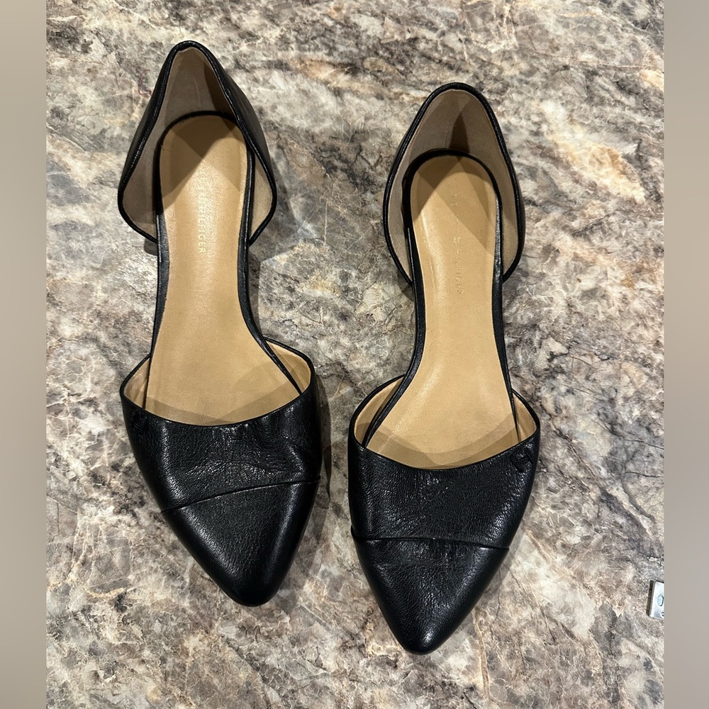 Tommy Hilfiger pointed toe flat